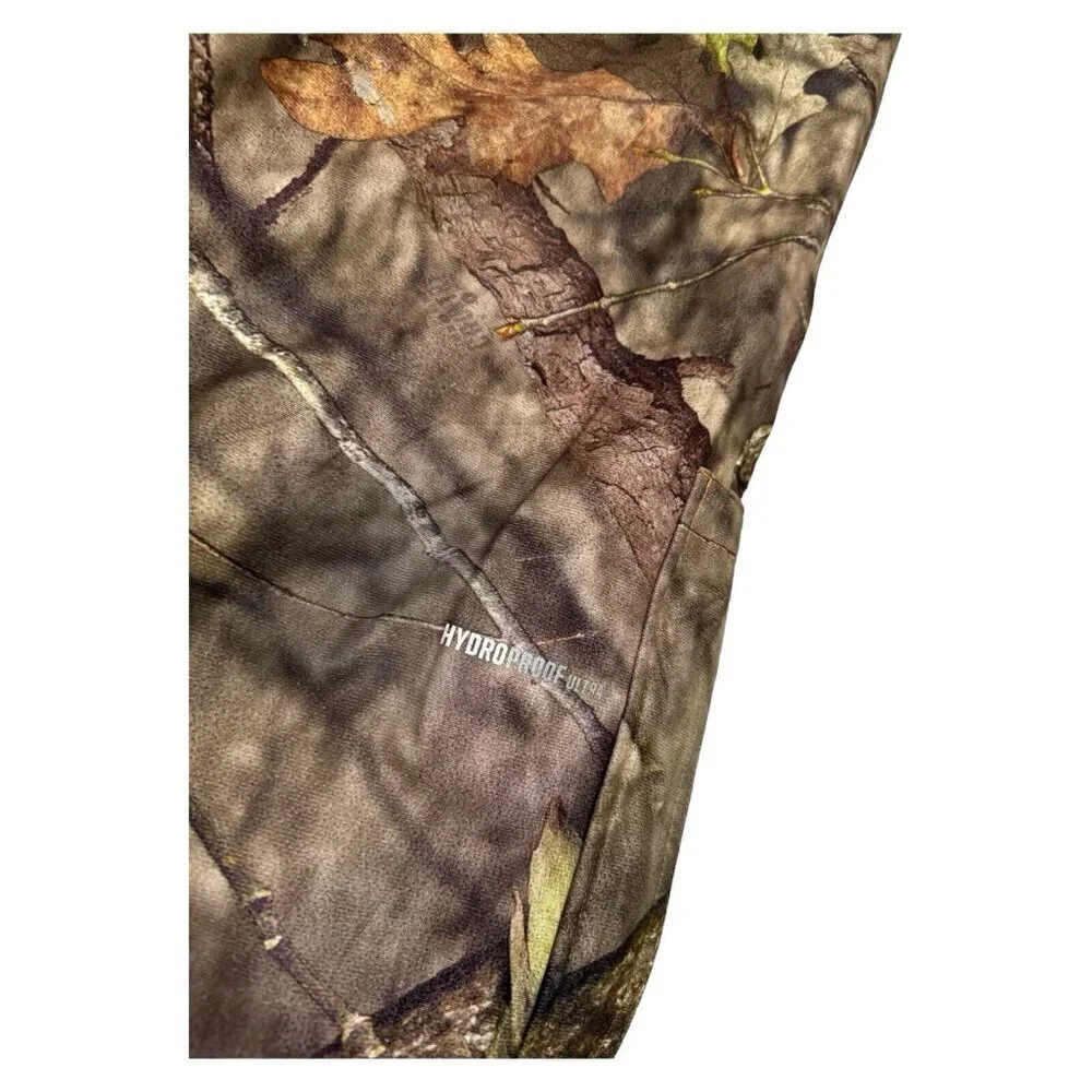 Mossy Oak Field Stream Camo Outdoor Hunting Fishing Winter Overalls Pants Youth